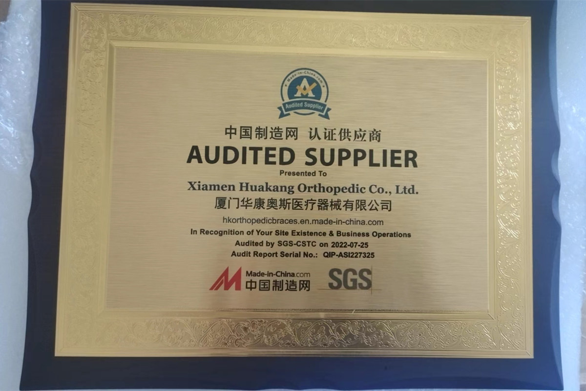 Fornecedor auditado certificado pela SGS-CSTC
